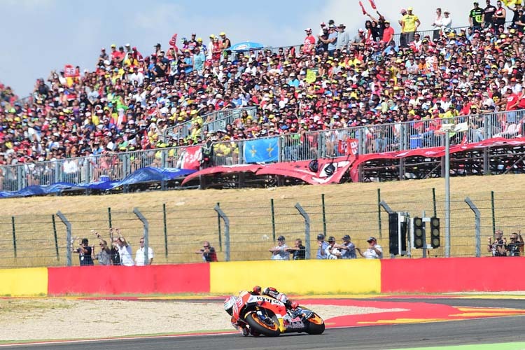 Marc Márquez 2016 in Aragón