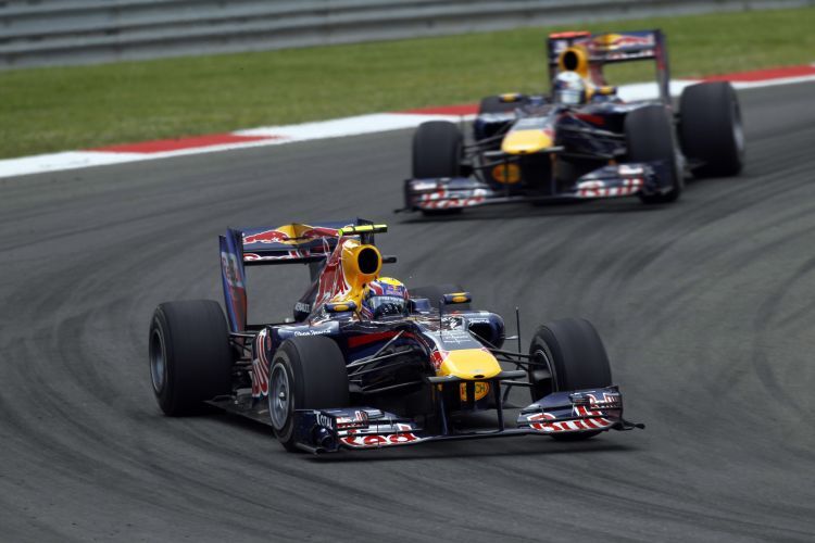 Red Bull Racing lässt Webber und Vettel frei fahren