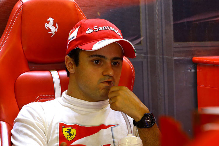 Ein nachdenklicher Felipe Massa in Abu Dhabi