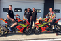 Das Team G&G Motorsport 2018: Albrecht Wendritsch, Steffen Süß, Jens Grams und Didier Grams (v.l.)