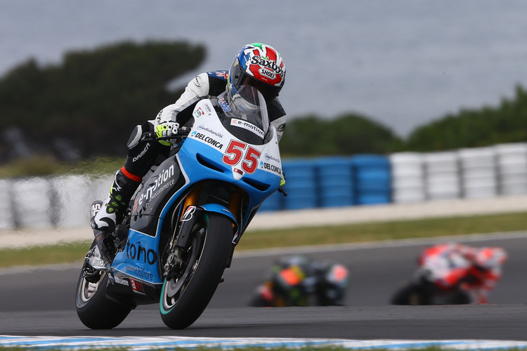 Damian Cudlin auf der ART-Aprilia von Iodaracing in Australien