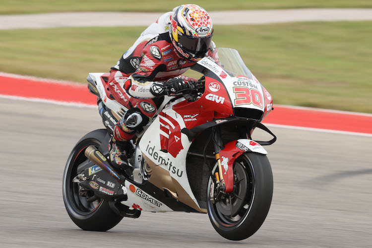 Takaaki Nakagami war in Austin bis zu seinem Sturz gut dabei