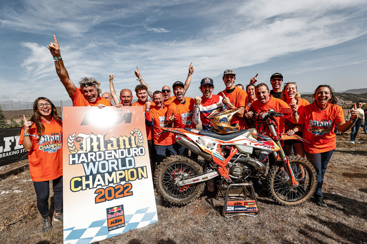 Manuel Lettenbichler ist Hard-Enduro-Weltmeister 2022