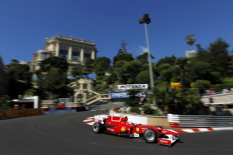 Keine Farbe passt so gut zu Monaco wie Ferrari-Rot
