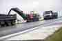Der Silverstone Circuit wird in diesen Tagen neu asphaltiert