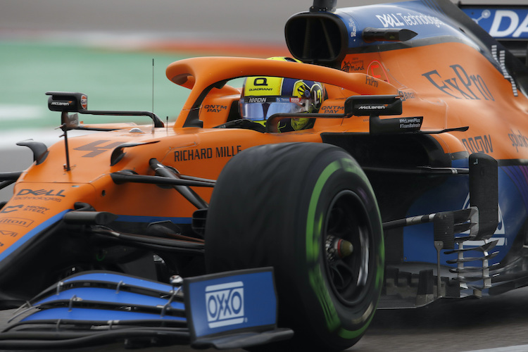 Lando Norris sicherte sich in Sotschi seine erste Formel-1-Pole!