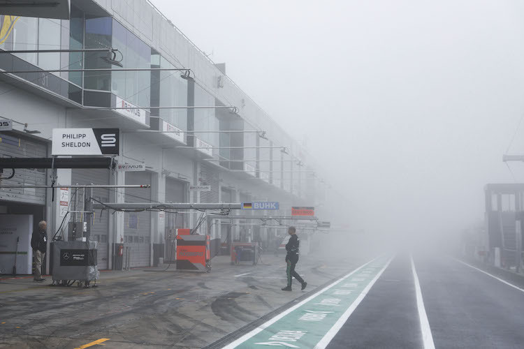 Nebel am Nürburgring