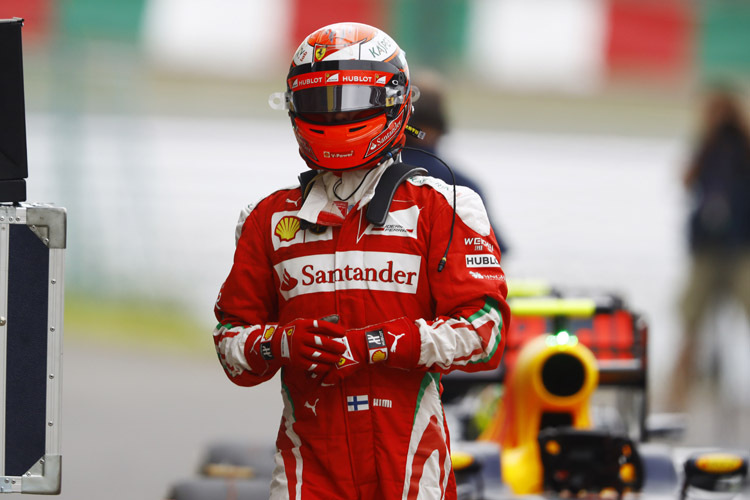 Kimi Räikkönen startet mit einem neuen Getriebe ins 17. Formel-1-Rennen des Jahres