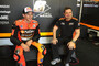 Stefan Bradl mit seinem Forward-Yamaha-Crew-Chief Sergio Verbena