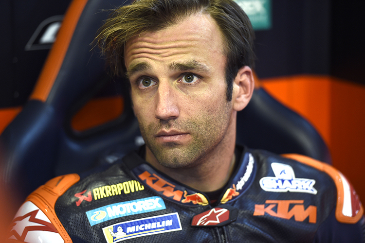 Johann Zarco verzweifelt an der KTM