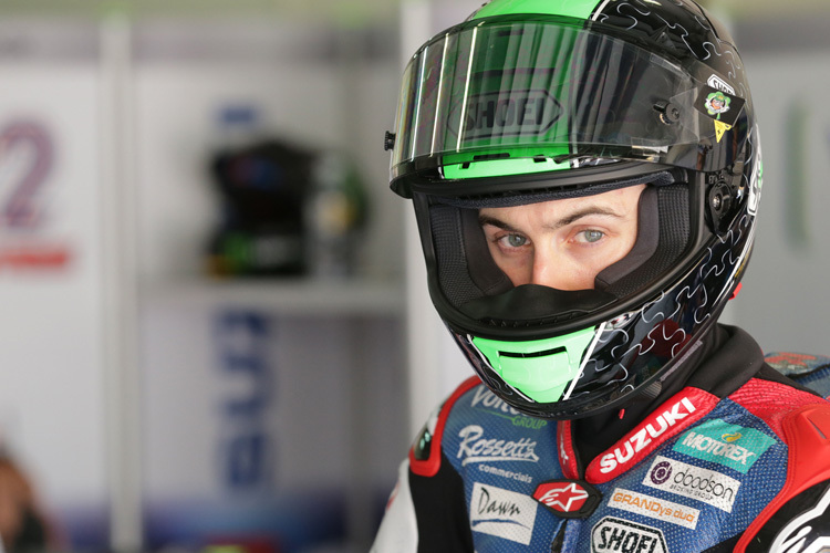 Eugene Laverty konnte in Misano kaum laufen, dafür aber fahren