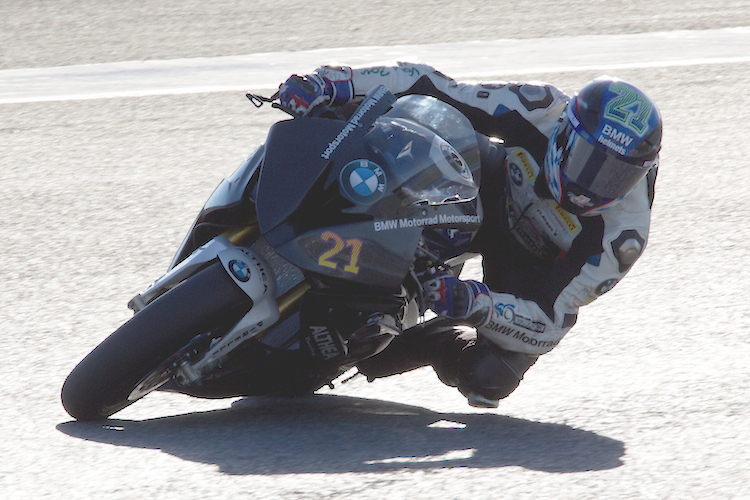 Markus Reiterberger beim Jerez-Test