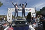 Die Sieger: Miikka Antilla (lim) und Jari-Matti Latvala