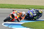 Dani Pedrosa noch vor Valentino Rossi