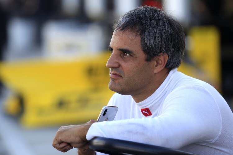 Inzwischen mit grauen Strähnen: Juan Pablo Montoya