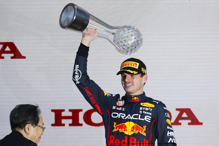 Max Verstappen 2022 in Suzuka