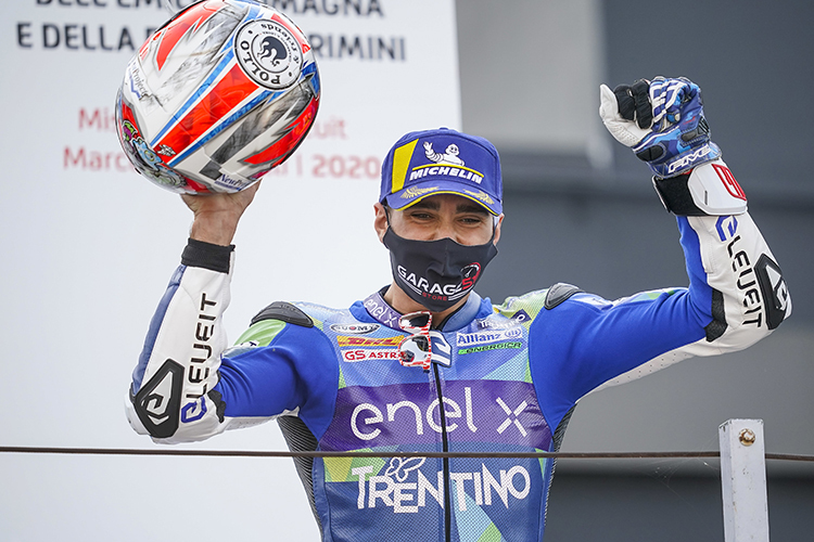 Matteo Ferrari wird das dritte Jahr für Gresini fahren