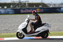 Marc Márquez inspizierte die Piste heute mit einem Roller