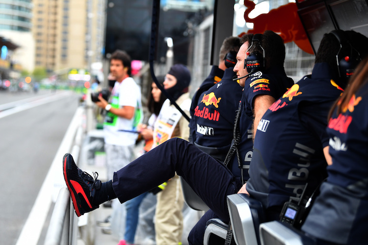 Red Bull Racing-Teamchef Christian Horner