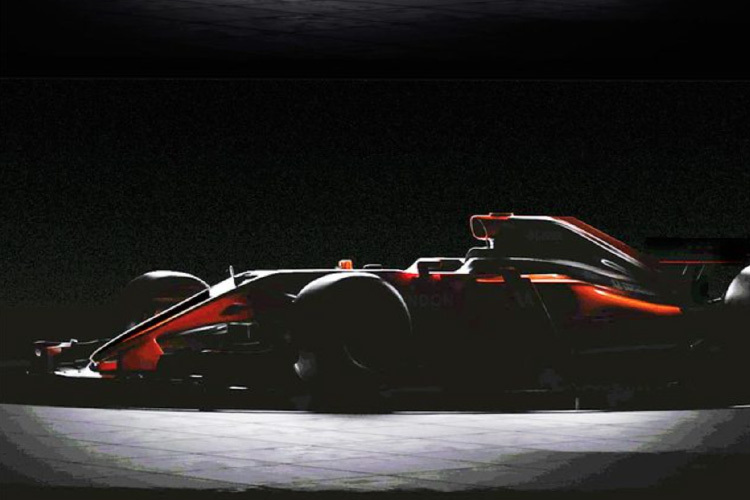 Ein angebliches Foto vom McLaren MCL32