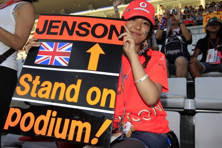 Ein Jenson Button Fan
