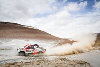 Nasser Al-Attiyah bei seinem zweiten Tagessieg