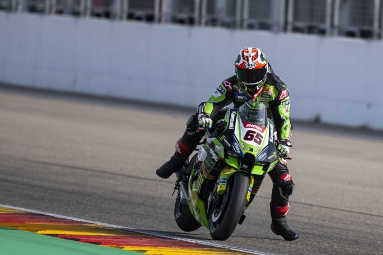 Jonathan Rea beim Aragon-Test