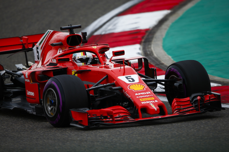 Sebastian Vettel drehte die viertschnellste Runde
