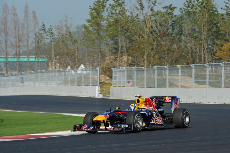 Kann Mark Webber in Korea seine Führung ausbauen?