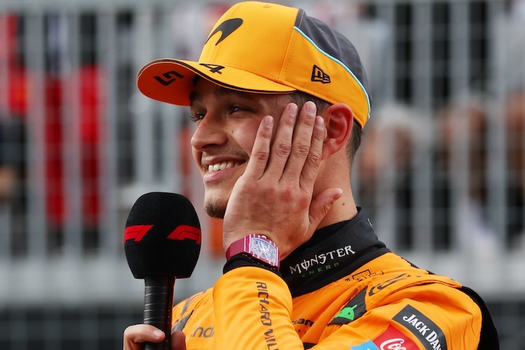 Lando Norris: «Jede Runde fühlte sich anders an»