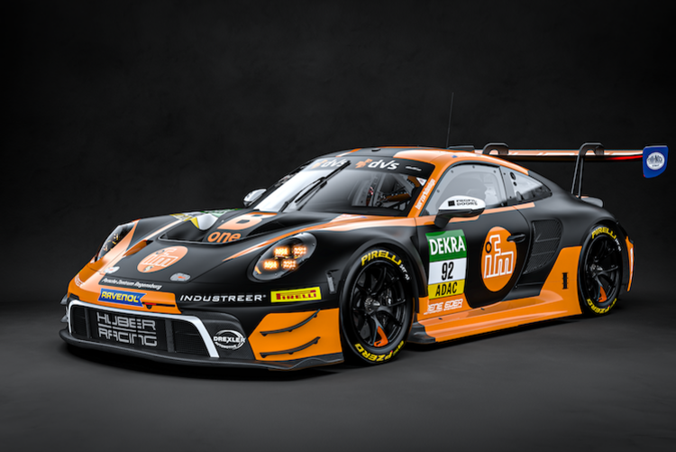 Der Huber Racing Porsche 911 GT3 R von Tim Zimmermann und Jaxon Evans