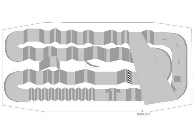 Das neue Streckenlayout in Stuttgart