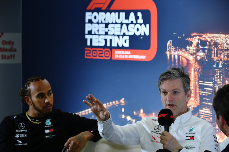 Lewis Hamilton und James Allison