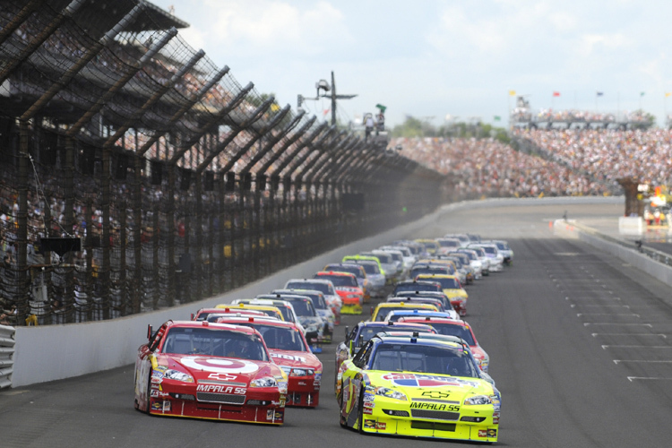 Packende Rennen sind bei NASCAR an der Tagesordnung