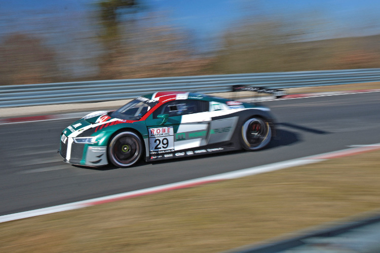 Wieder zurück in der VLN: Der Audi R8 LMS von Land-Motorsport