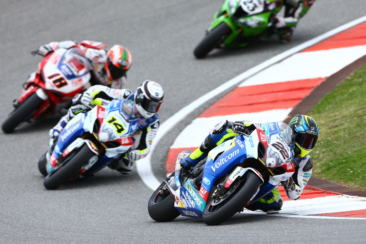 Alex Lowes vor Randy de Puniet