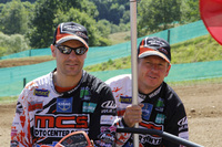 Jetzt offiziell Deutsche Meister 2013: Andreas Bürgler (li.) und Martin Betschart