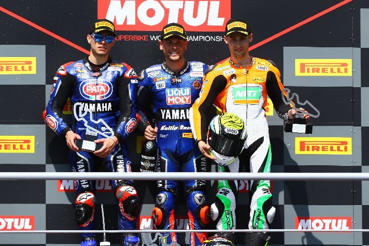 Yamaha nahm in Aragon das komplette Podium in Anspruch