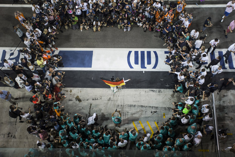 Teurer Erfolg: Das Mercedes-Team muss eine Rekord-Startgebühr hinblättern