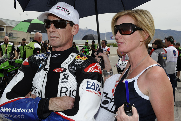 Troy Corser musste aus Reihe 4 starten