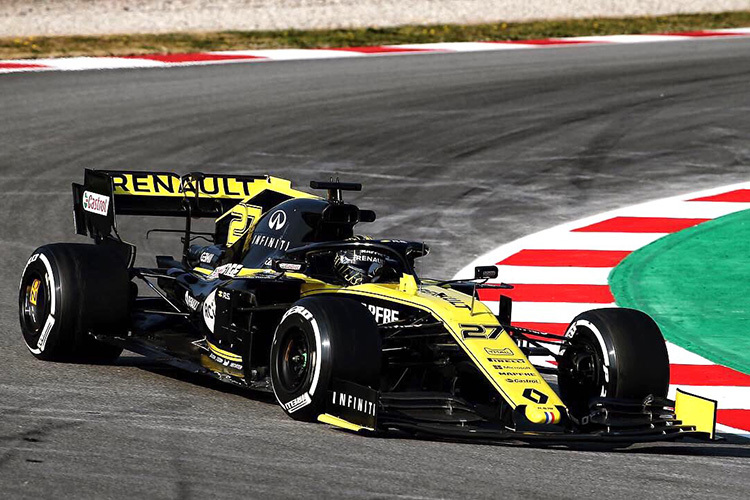Nico Hülkenberg im Renault