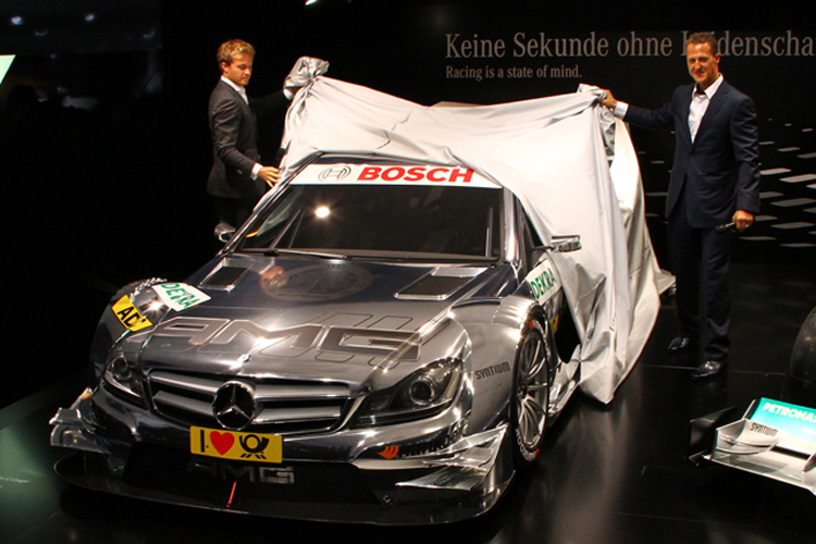 Die neue C-Klasse für die DTM 2012 in Frankfurt