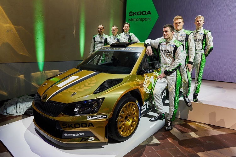 Die WRC2-Besten und der Skoda Fabia R5