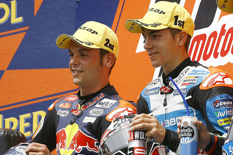Sandro Cortese und Maverick Viñales: Die Moto3-Weltmeistervon 2012 und 2013