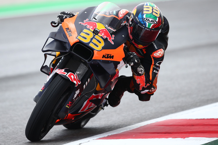 KTM-Pilot Brad Binder: Startplatz 12 am Sonntag