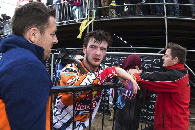 Jeffrey Herlings hat immer wieder Pech