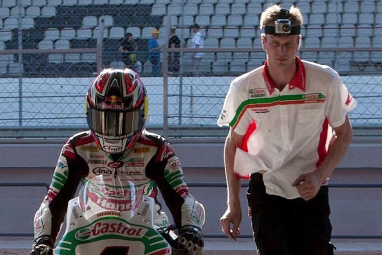 Jonathan Rea und sein Mechaniker Daniel Postmus