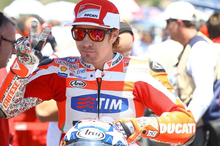 Unzufrieden: Nicky Hayden