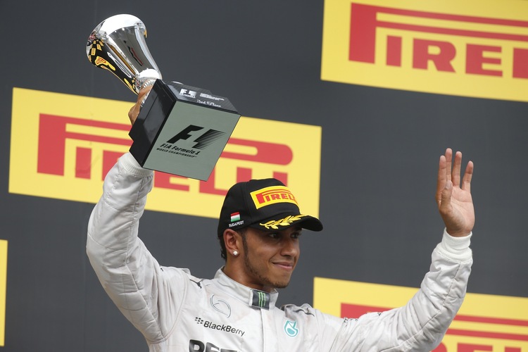Platz 3 für Lewis Hamilton
