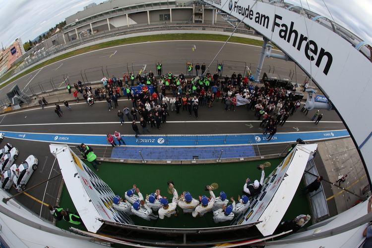 Das Podium war eine reine BMW Angelegenheit